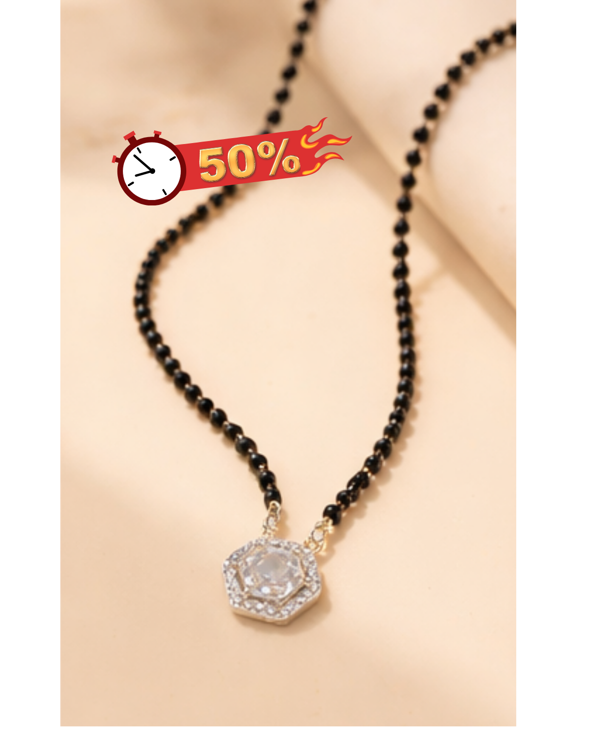 Designer 925 Silver Black Beads Necklace | Elegant Women Jewellery Gift Item